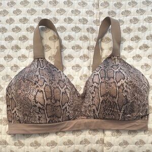 Spanx snake print bralette